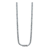 Collar Tenis Zirconia Mujer Regalo Plata 925 40cm X 3mm