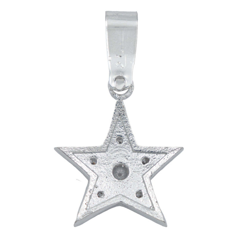 Dije Estrella Zirconias Espacio Mujer Regalo Plata 925