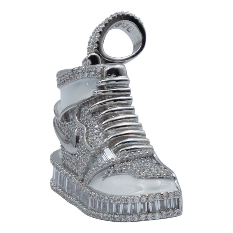 Dije Tenis De Plata Italy 925 Rodizada Zirconia Zuisa Baguet