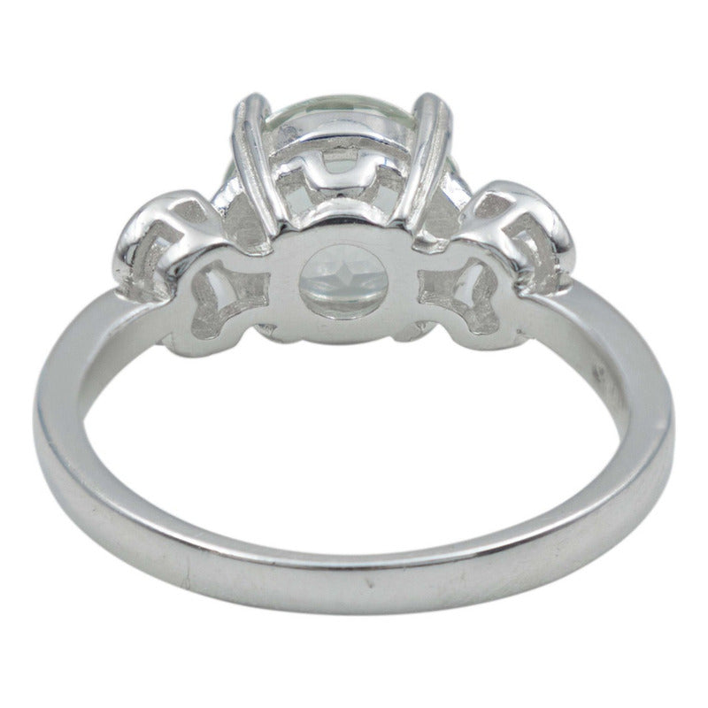 Anillo Promesa Compromiso Plata 925 Amatista Certificado