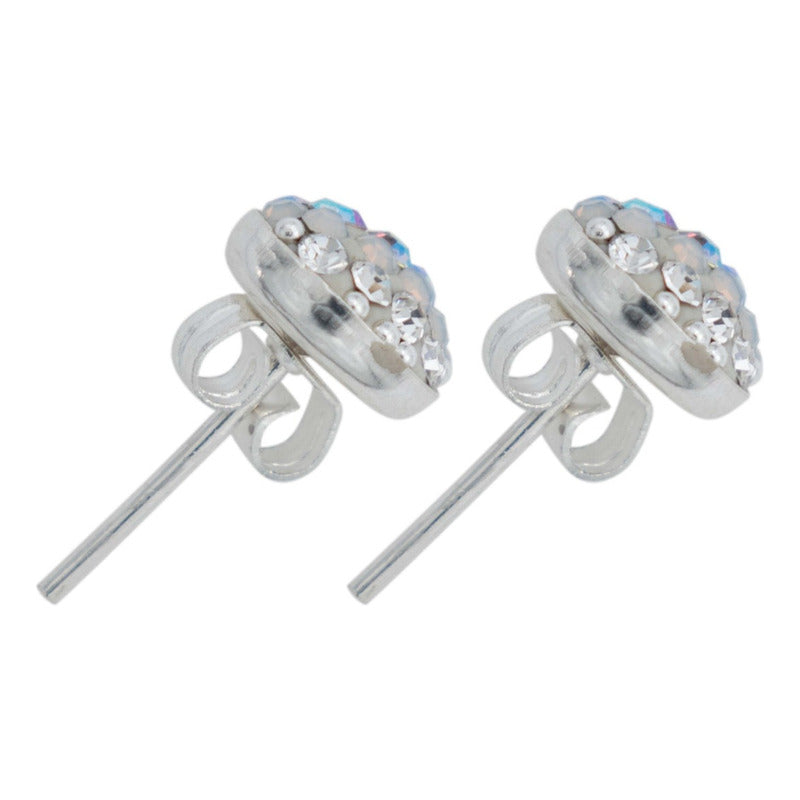 Colibri Dije Aretes Cadena Piedras Conjunto Grande Plata 925