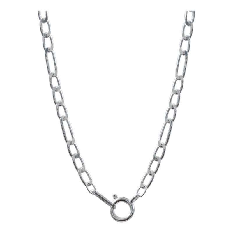 Dijes San Judas Tadeo Zirconias Hombre Plata 925 Con Cadena