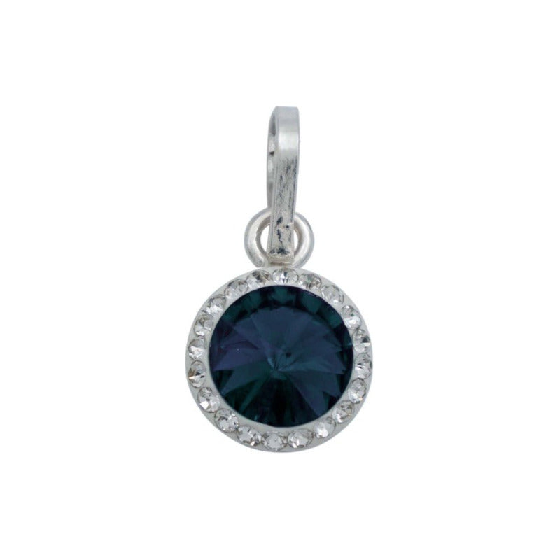 Juego De Cristal Dije Aretes Cadena Mujer Regalo Plata 925