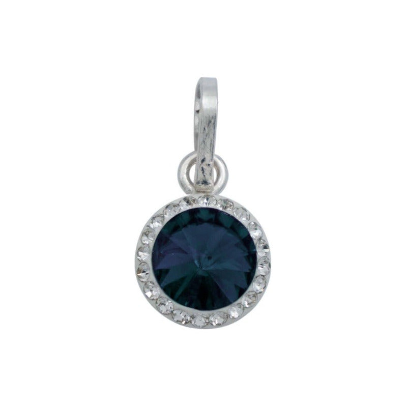 Juego De Cristal Dije Aretes Cadena Mujer Regalo Plata 925