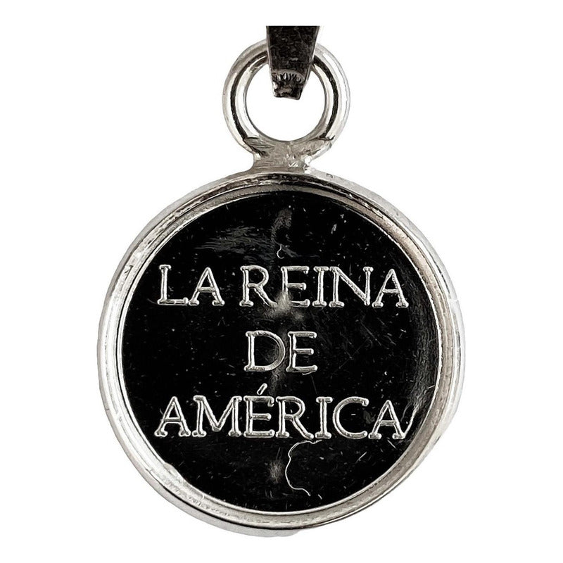 Dije Medalla Virgen Guadalupe Plata Pura Ley 999