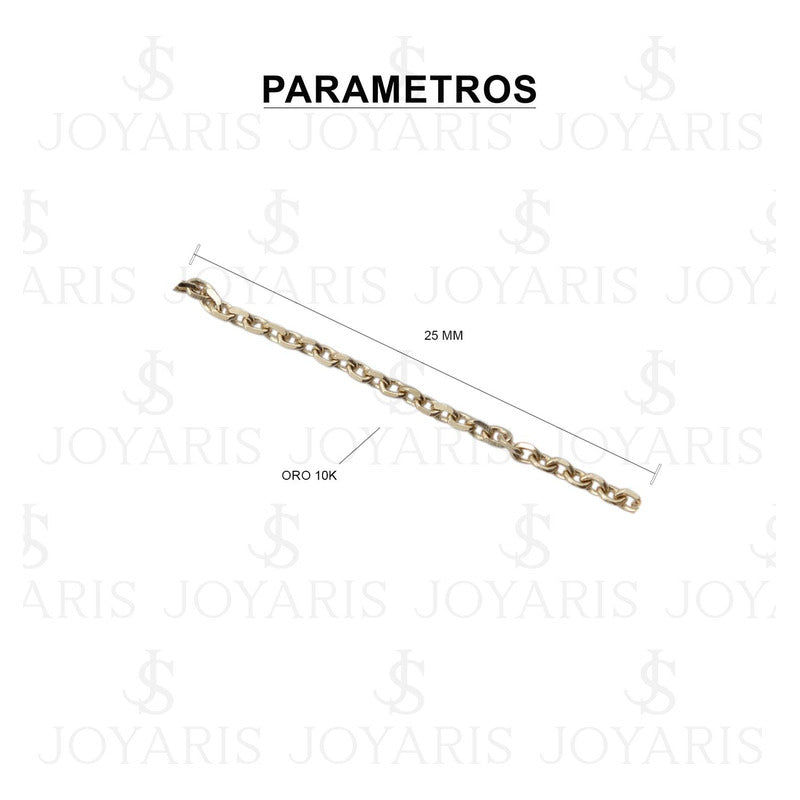 Arete Broquel Estrella Zirconia Cadena Mujer Regalo Oro 10k