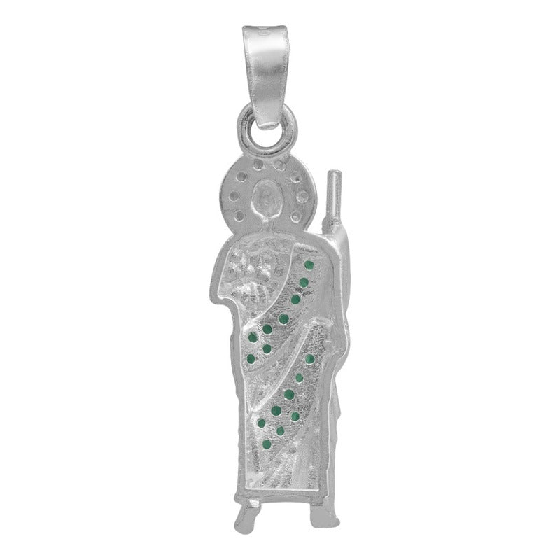Dije San Judas Chico Hombre Mujer Regalo Plata 925 3 Cm