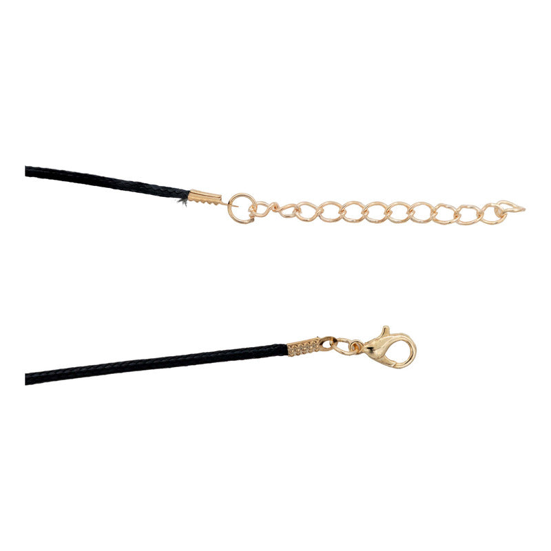 12 Piezas Collar Ajustable Cauchos Mayoreo Unisex 2mm X 50cm