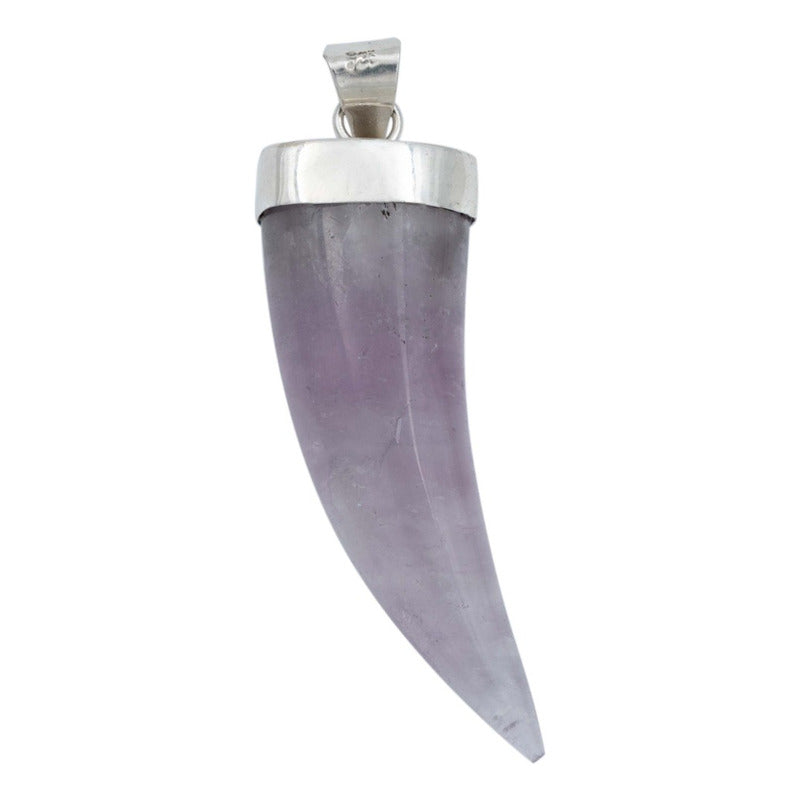 Dije Colmillo Piedra Natural Hombre Mujer Colección Plata925