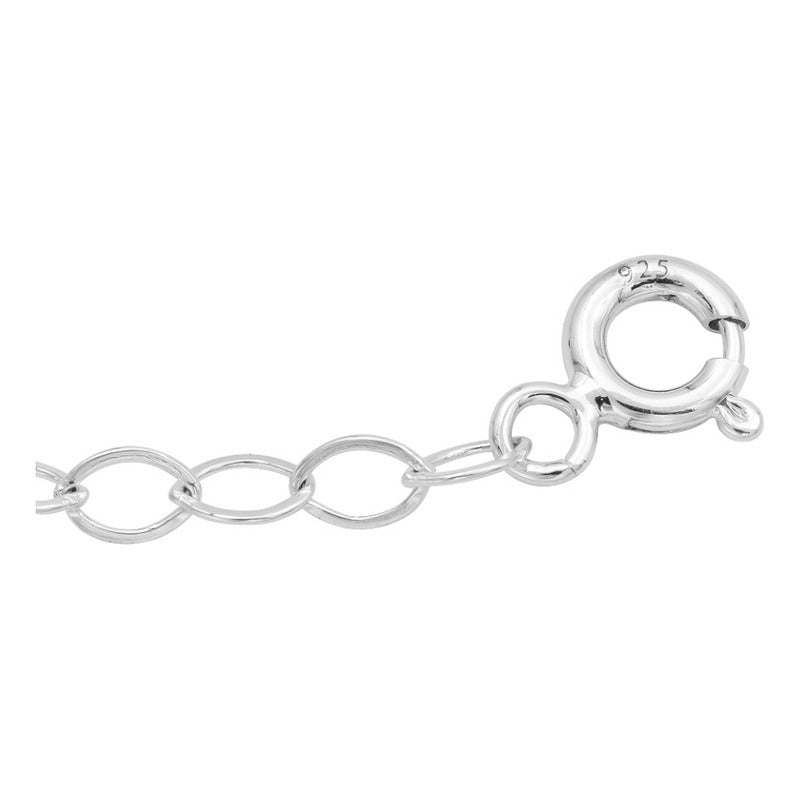 Pulsera Ajustable Nudo De Bruja Fases Lunes Bolas Plata 925 Morado 6 Cm 20 Cm