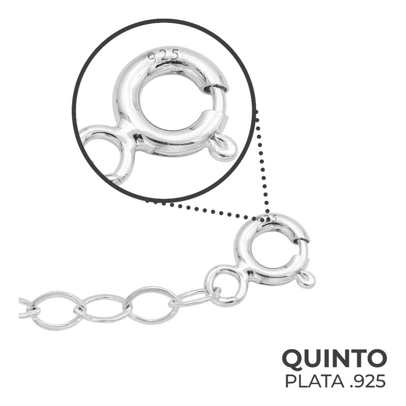 Pulsera Ajustable Nudo De Bruja Fases Lunes Bolas Plata 925 Café 6 Cm 20 Cm