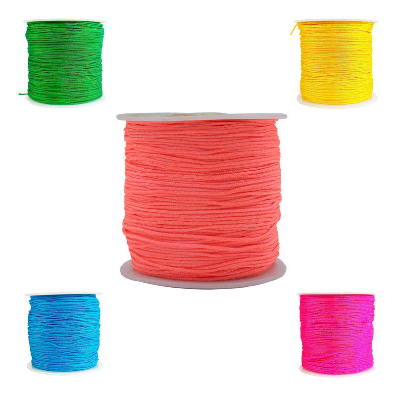 Hilo Para Pulseras Chino Elastico Bisutería 0.8 Mm 92 Metros