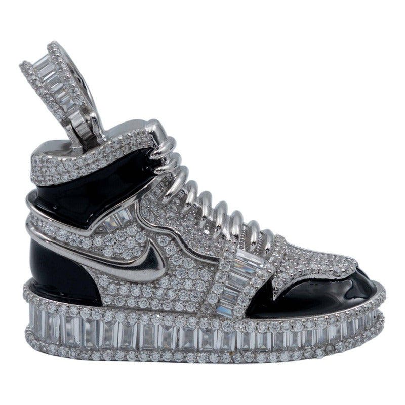 Dije Tenis De Plata Italy 925 Rodizada Zirconia Zuisa Baguet