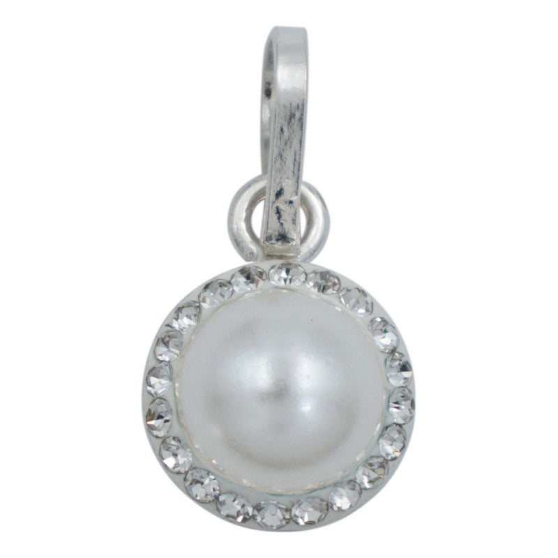 Juego Grande Cristal Dije Arete Cadena Mujer Regalo Plata925