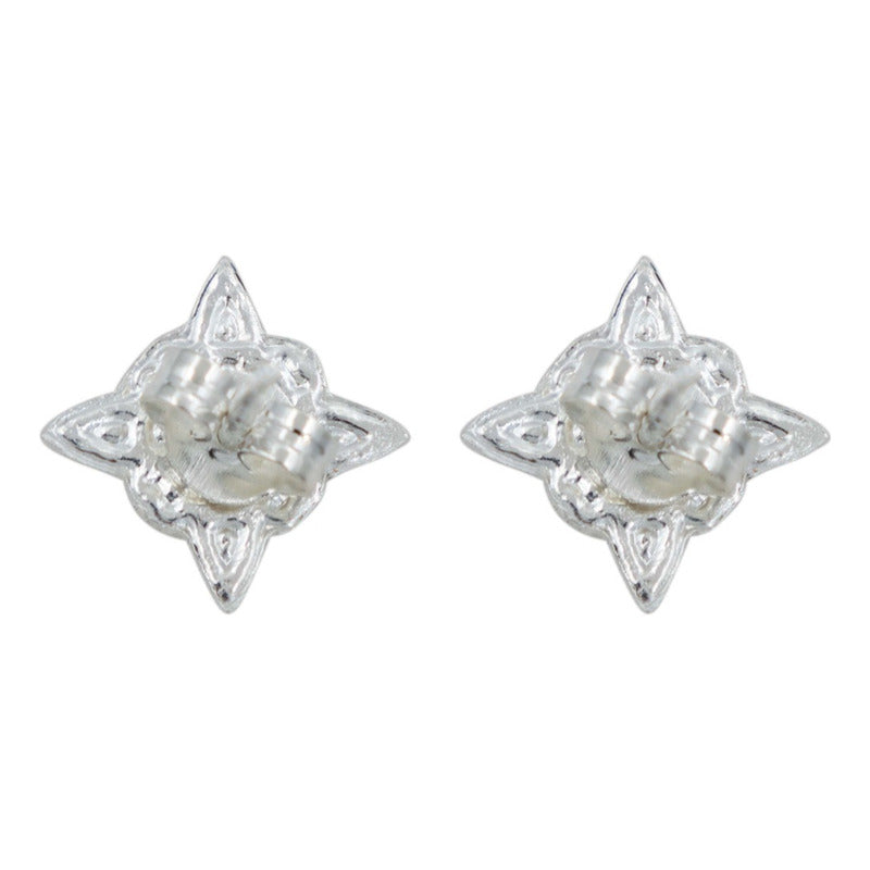 Juego Nudo De Bruja Laser Dije Aretes Cadena Plata 925