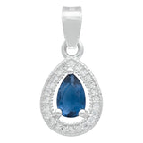 Dije Gota Chic Zirconias Mujer Regalo Joyería Moda Plata 925