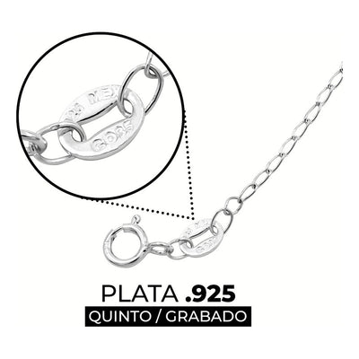 Pulsera Ajustable Plata 925 Virgen Guadalupe Bola Facetada Plateado 20 Cm