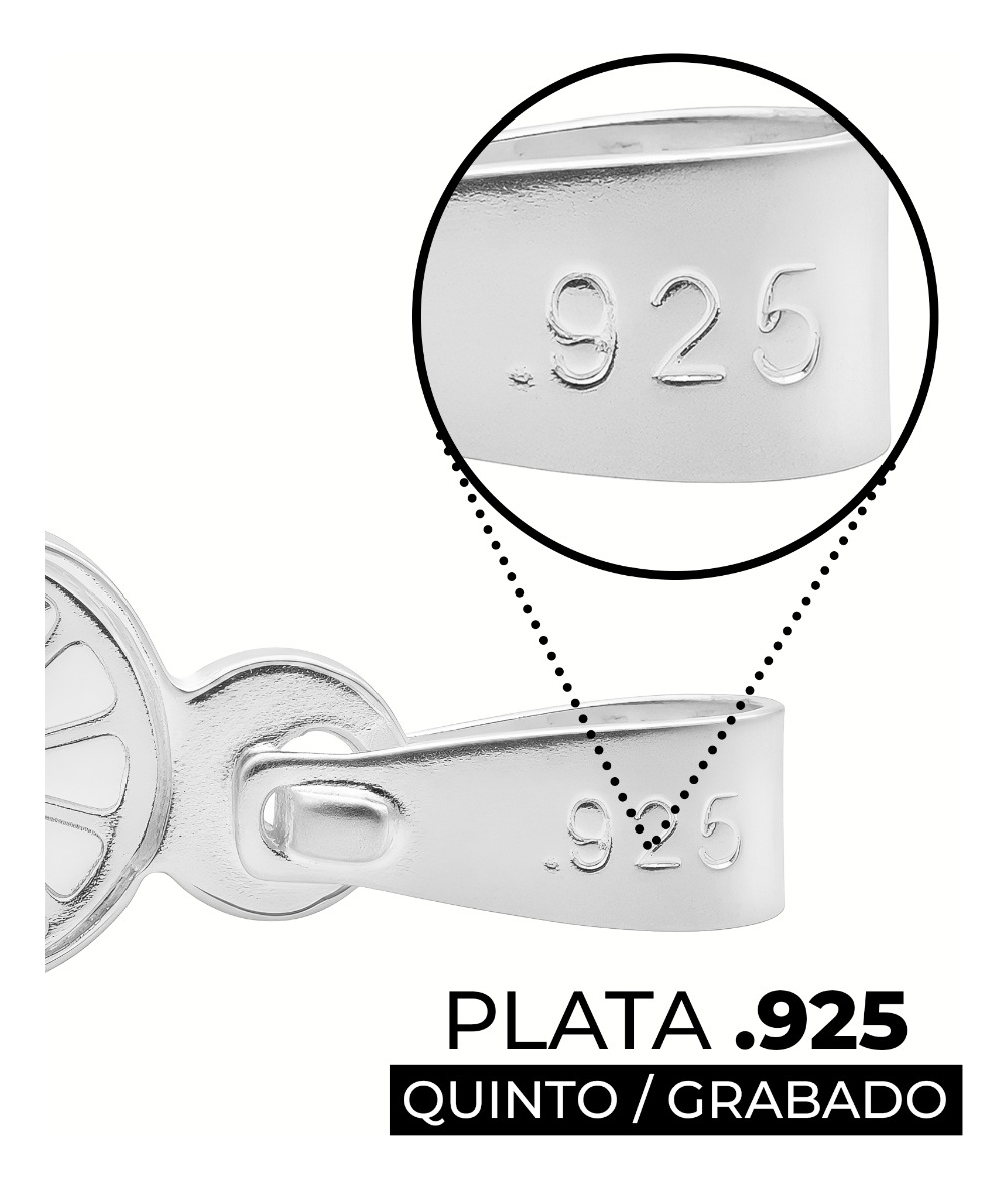 Dije Grande Santa Muerte Troquelada Plata 925 4.8 Cm Plateado