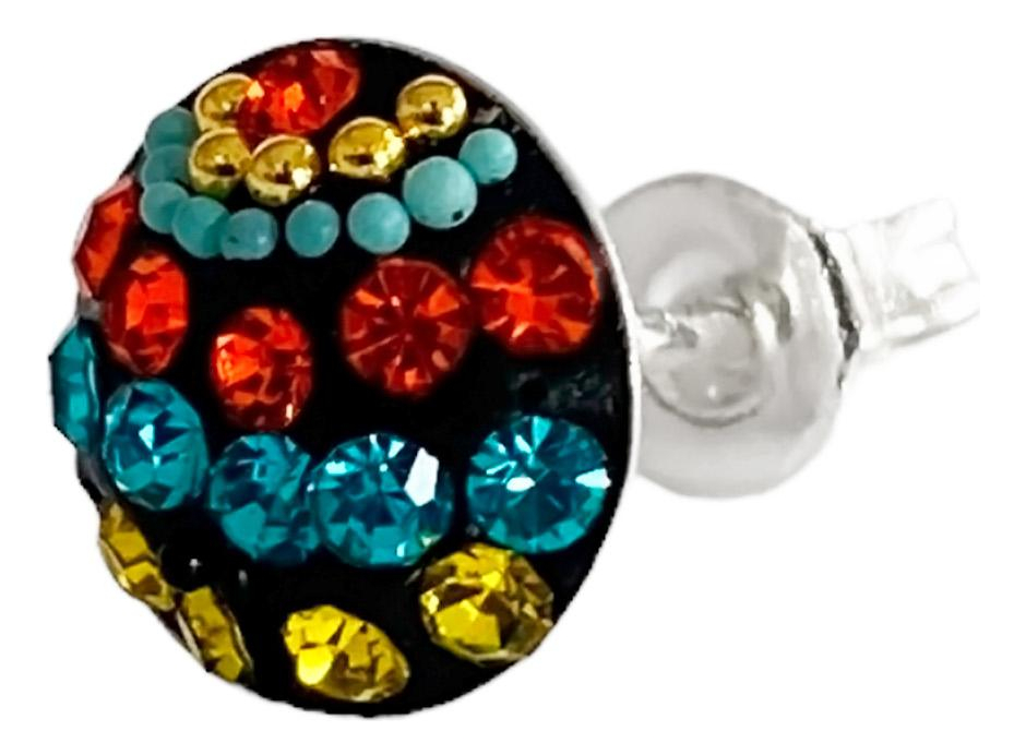 Collar Aretes Colibrí Artesanal Chico Piedras Plata Ley 925