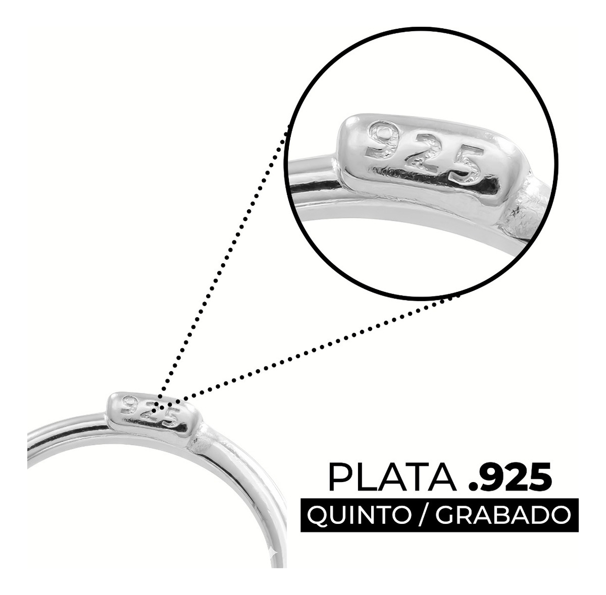 Aretes Huggies De Estrella Y Zirconia En Plata Ley .925