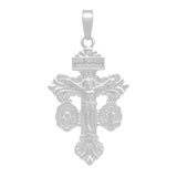 Dije Cruz Perdón Cristo San Benito Milagrosa Plata 925 5 Cm Plateado