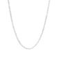 Cadena Cubana Barbada Plata 925 Hombre Mujer 60 Cm X 4 Mm Plateado