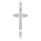 Dije Cruz Lazo Zirconias Hombre Mujer Regalo Plata 925 3.1cm