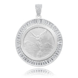 Joyaris Dije Onza Plata Pura 999 Hombre Zirconias 56mm Plateado