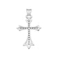 Dije Chico Cruz Zirconias Bautizo Mujer Regalo Plata 925