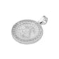 Dije Medalla Virgen Zapopan Zirconias Mujer Hombre Plata 925
