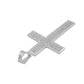 Dije Cruz Grande Zirconias Hombre Regalo Plata 925 4.5 Cm