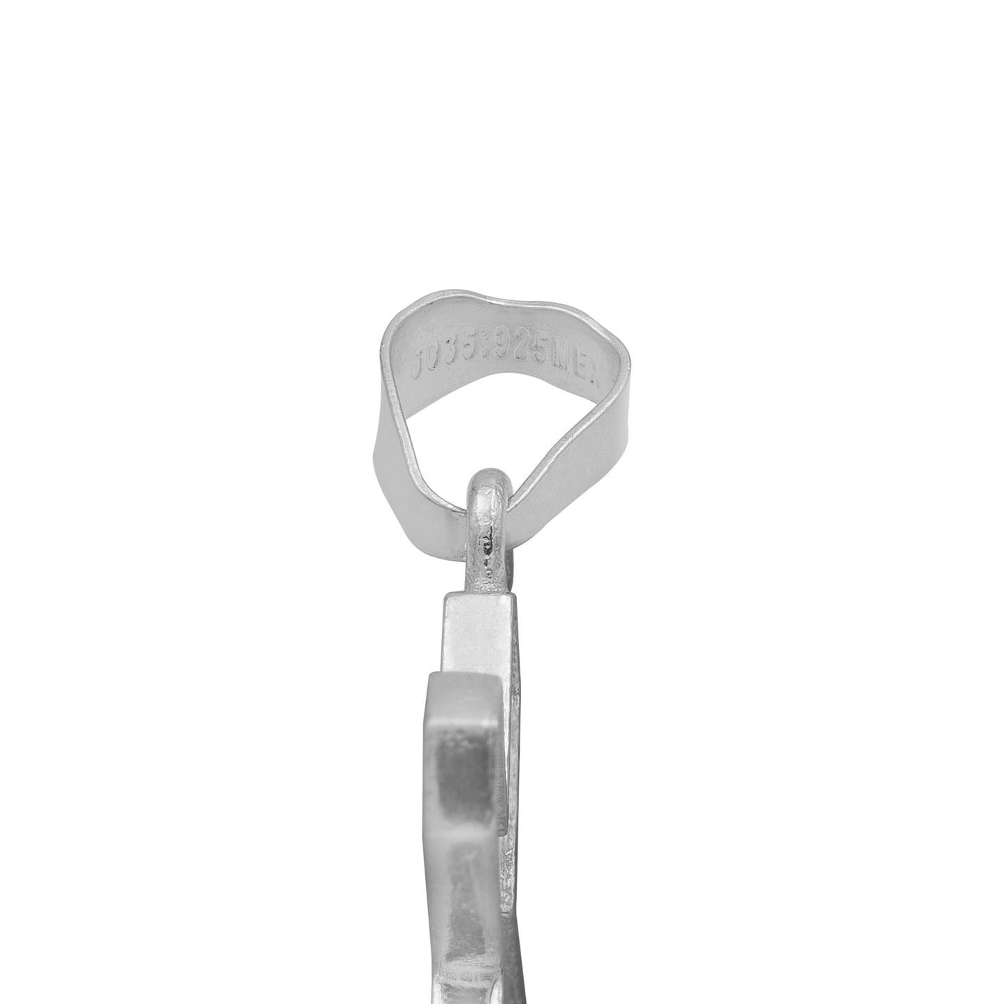 Dije Cruz Puntas Zirconias Hombre Regalo Plata 925 3.9 Cm