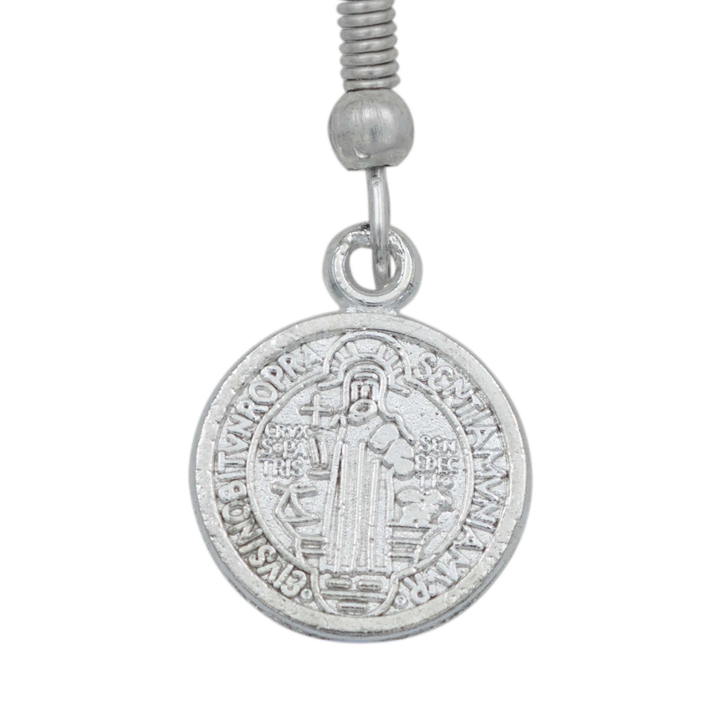 Kit 3 Pares Aretes Doble Vista Gancho San Benito Mujer