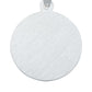 Dije Medalla Diamantada San Judas Tadeo Plata 925 2.3 Cm