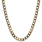 Cadena Cubana Gruesa Hombre Regalo Chapa Premium Oro 14k