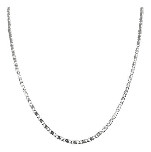 Cadena De Plata Ley .925 Gucci Grabada 60 Cm X 1 Mm