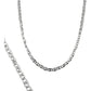 Cadena De Plata Ley .925 Gucci Diamantada 50 Cm X 2.5 Mm