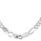 Collar Cadena 3x1 Cartier Diamantada Plata 925 60 Cm X 4 Mm