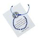 Pulsera Ajustable San Benito Ojo Turco Artesanal Plata 925