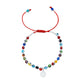 Pulsera Ajustable San Benito Ojo Turco Artesanal Plata 925