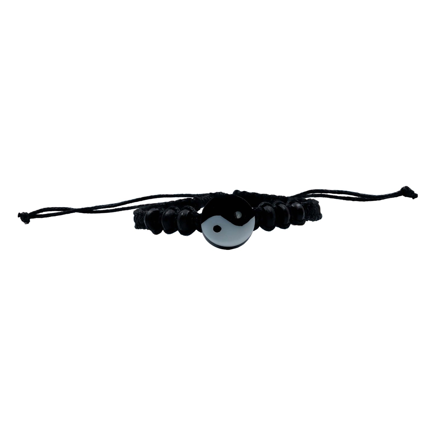 2 Pzs Pulsera Ying Yang Hecho Mano Artesanal Suerte Regalo