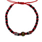 Pulsera Ajustable Ojo Turco Suerte Protección Liston Rojo