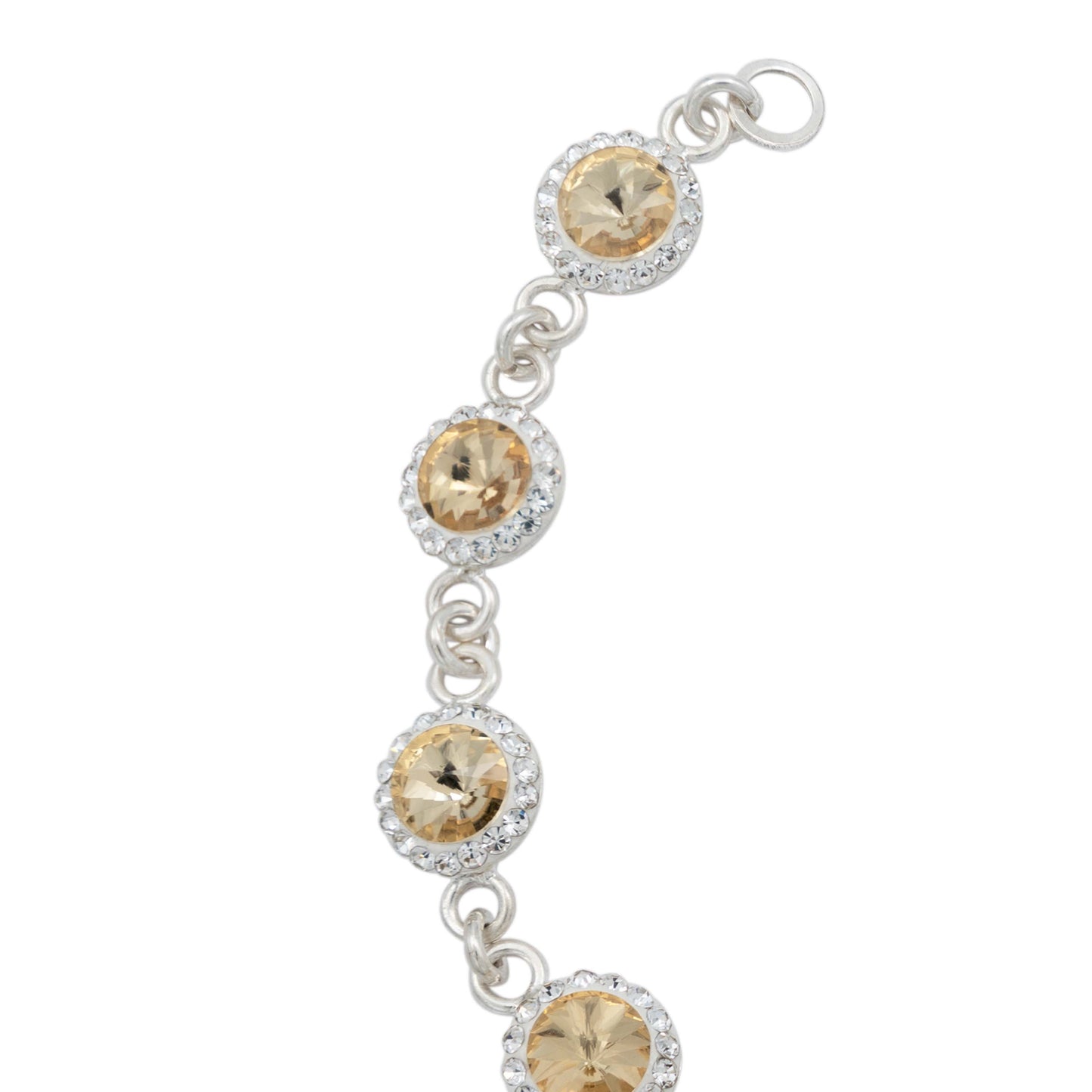 Pulsera Zirconias Piedras Mujer Dama Amor Regalo Plata 925