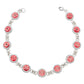 Pulsera Zirconias Piedras Mujer Dama Amor Regalo Plata 925