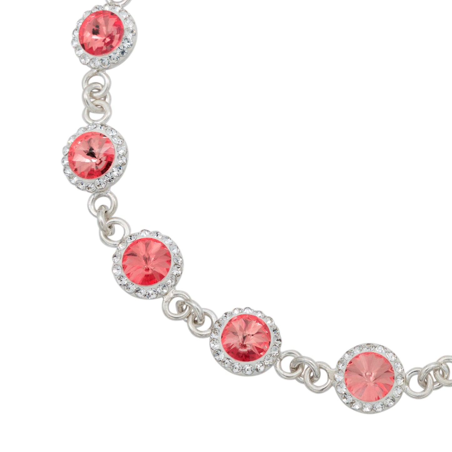 Pulsera Zirconias Piedras Mujer Dama Amor Regalo Plata 925