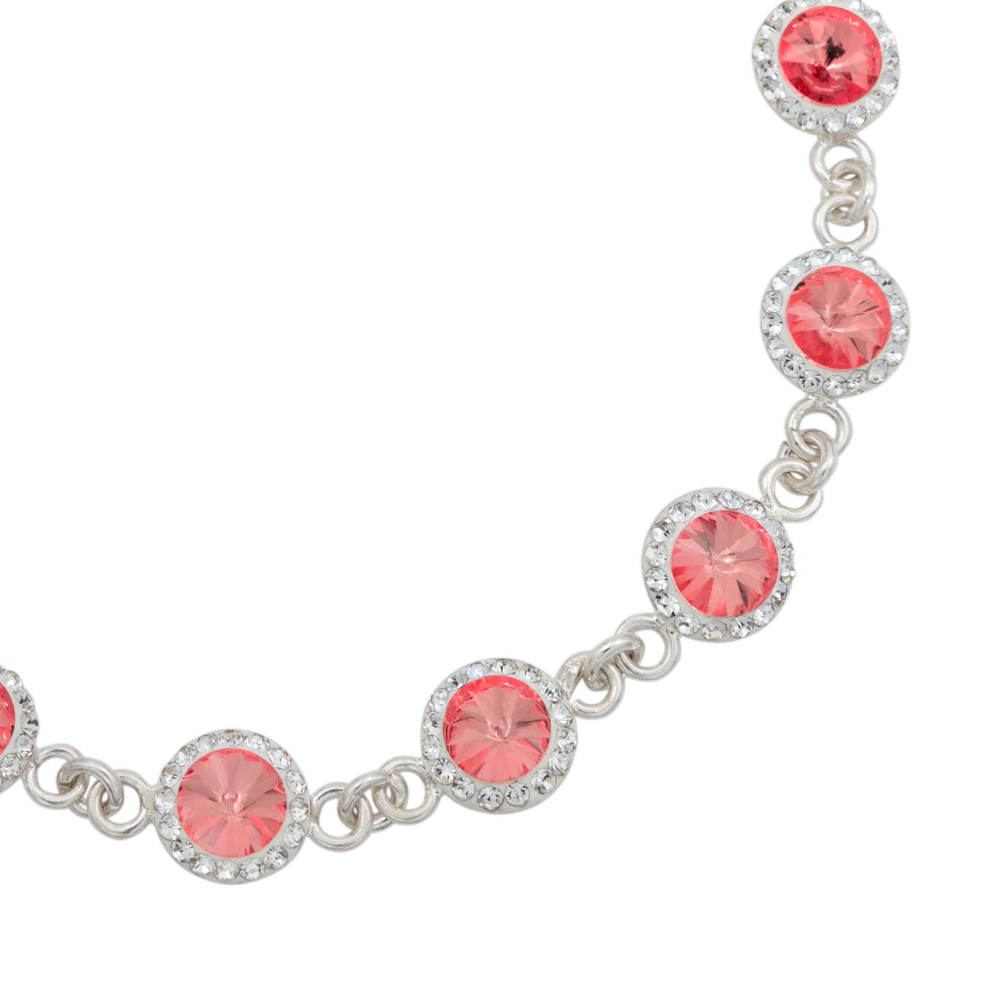 Pulsera Zirconias Piedras Mujer Dama Amor Regalo Plata 925