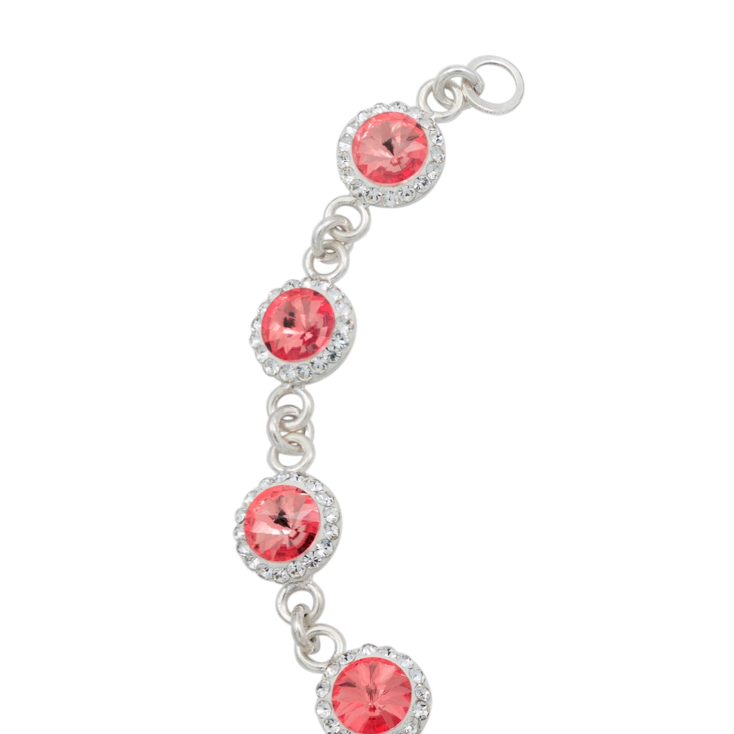 Pulsera Zirconias Piedras Mujer Dama Amor Regalo Plata 925