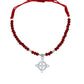 Pulsera Nudo Bruja Ajustable Artesanal Zirconias Plata S925