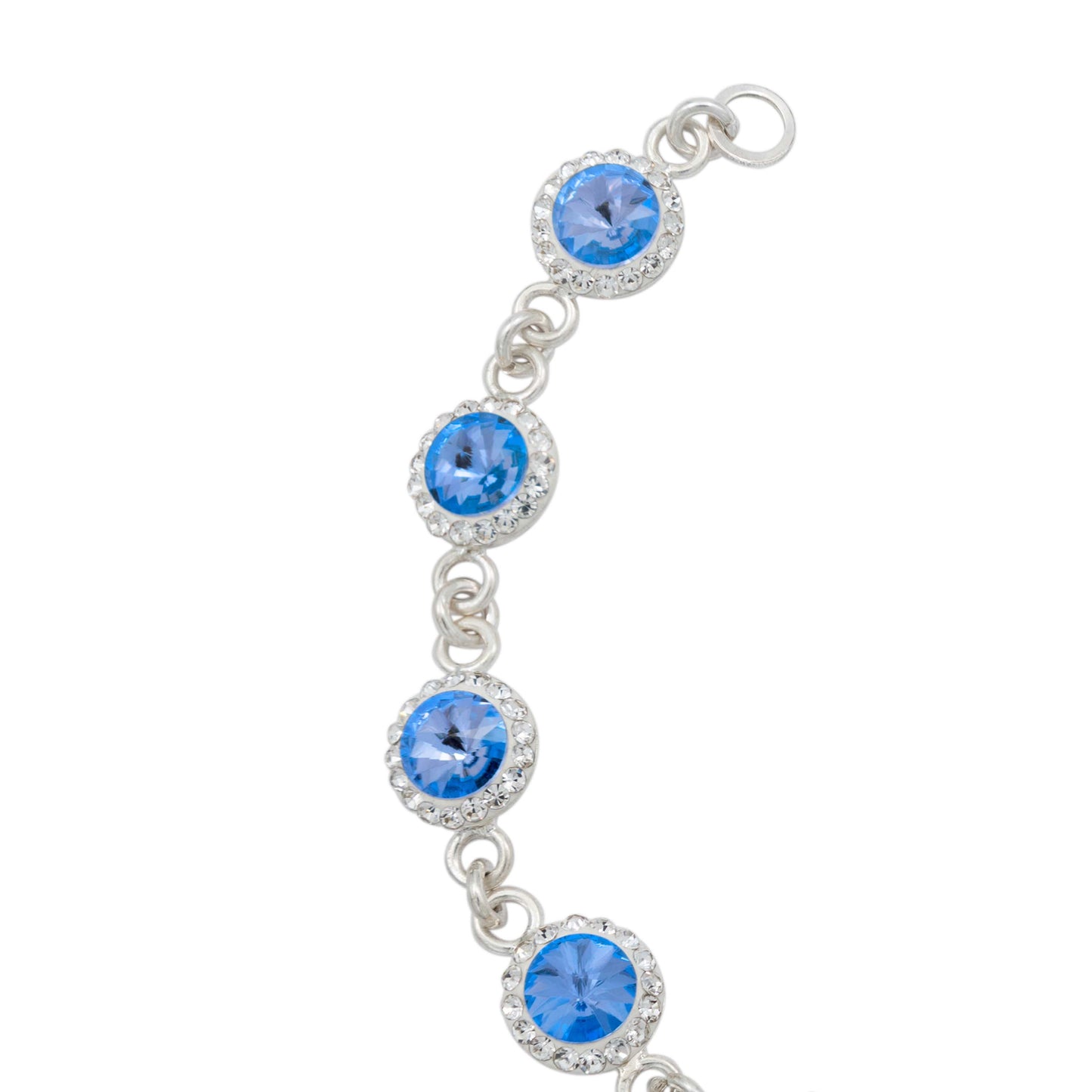 Pulsera Zirconias Piedras Mujer Dama Amor Regalo Plata 925