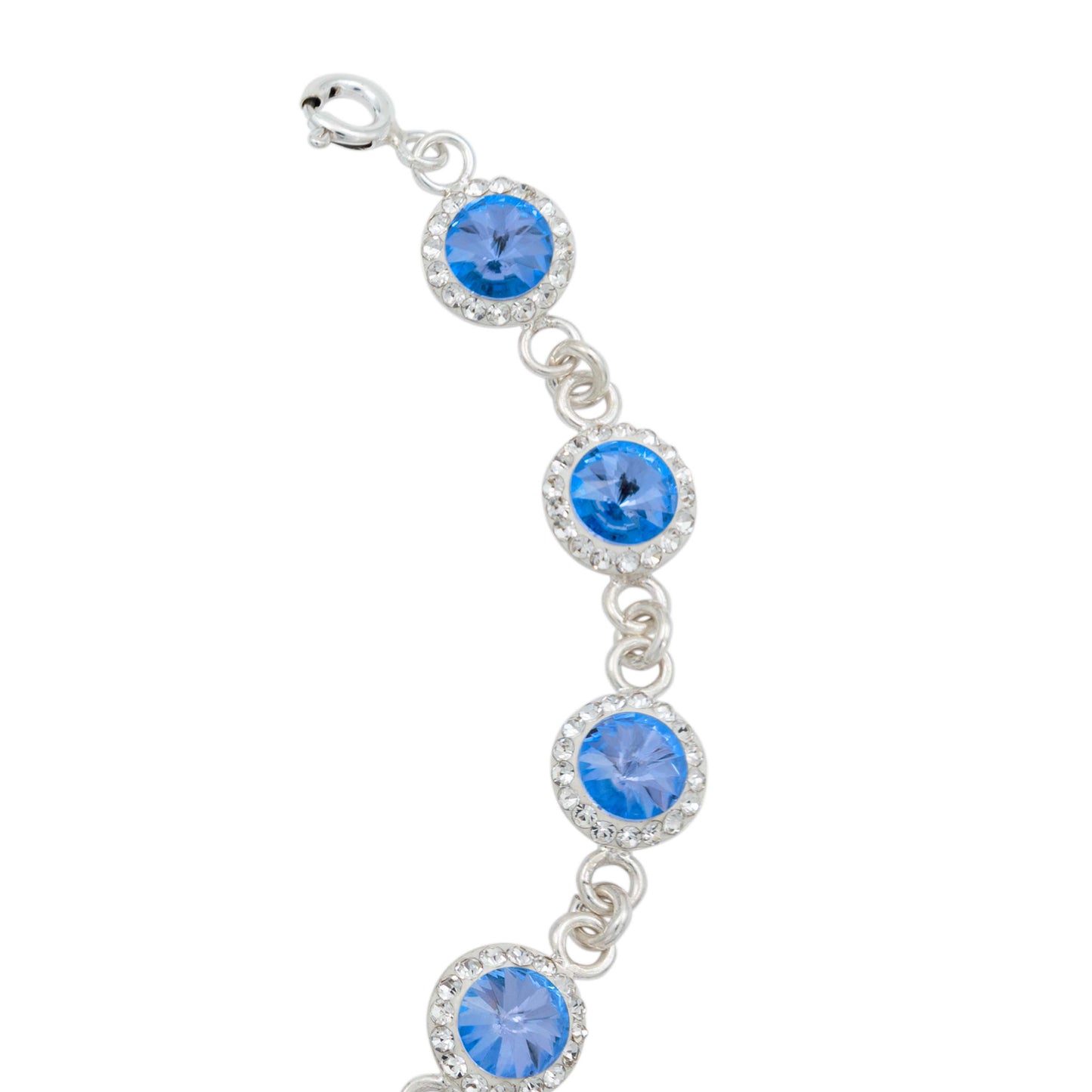 Pulsera Zirconias Piedras Mujer Dama Amor Regalo Plata 925